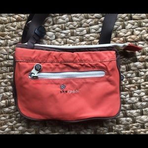 Adjustable strap small cross body bag